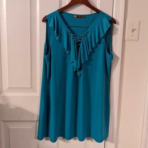 Bellini Sleeveless Top, 1X